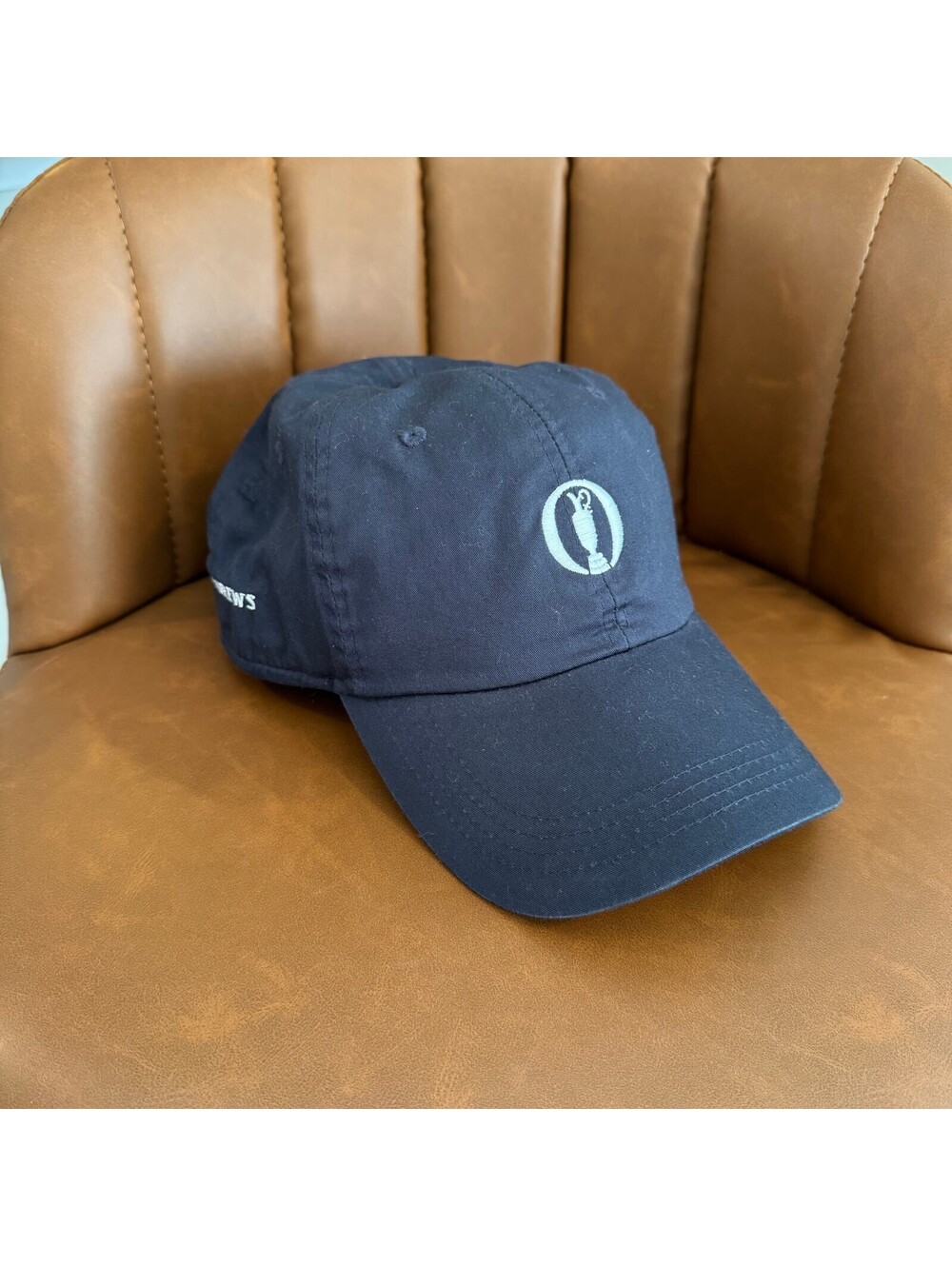 The Open St. Andrews Classic Fit Collection Navy Blue Adjustable Golf Hat Logo